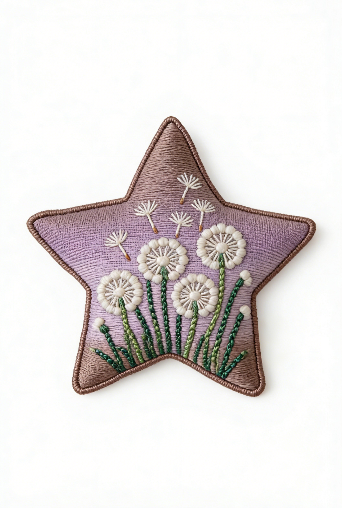 Charmeuse Star Pillow Taupe